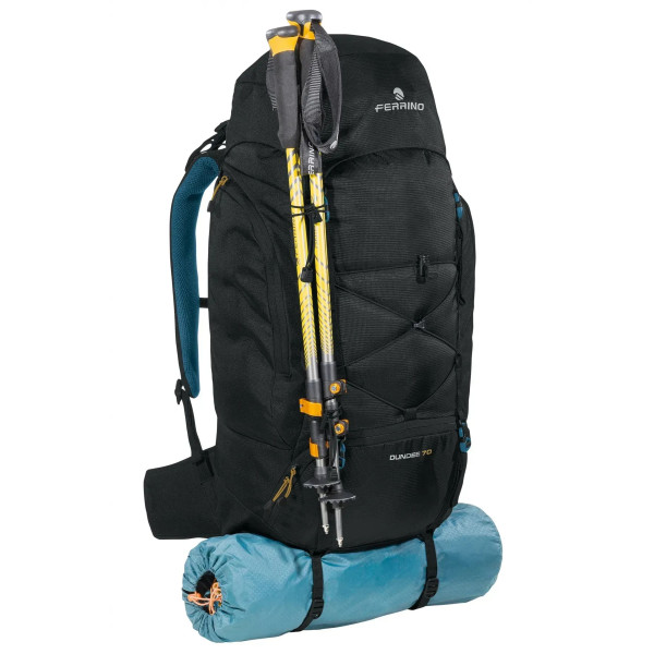 Фото - Туристичний рюкзак Ferrino Dundee 70L Black (75666OCC)