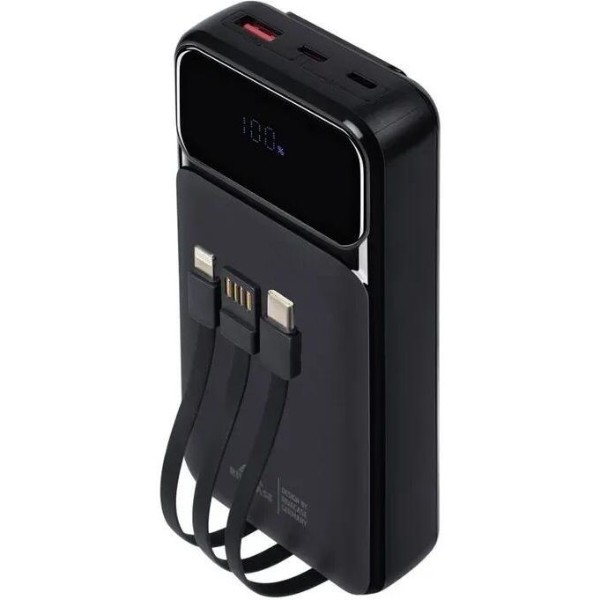 Фото - Батарея мобильная RIVACASE 20000 mA QC/PD 22,5 Вт (VA2221 Black)