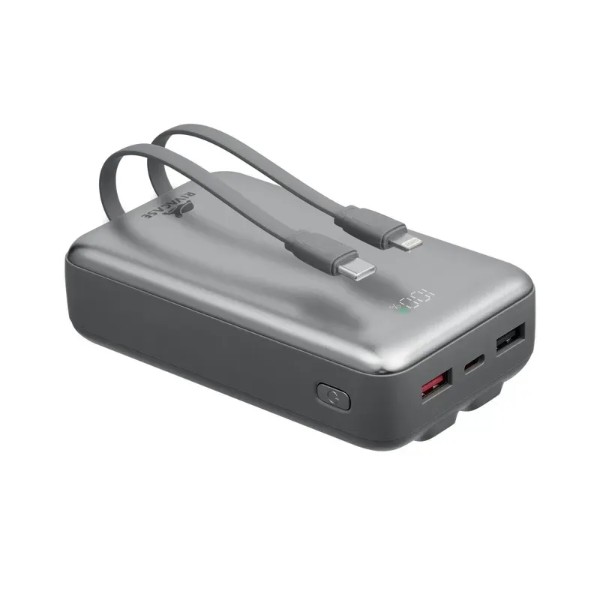 Фото - Батарея мобильная RIVACASE 20000 mA QC/PD 30 Вт (VA2612 Grey)