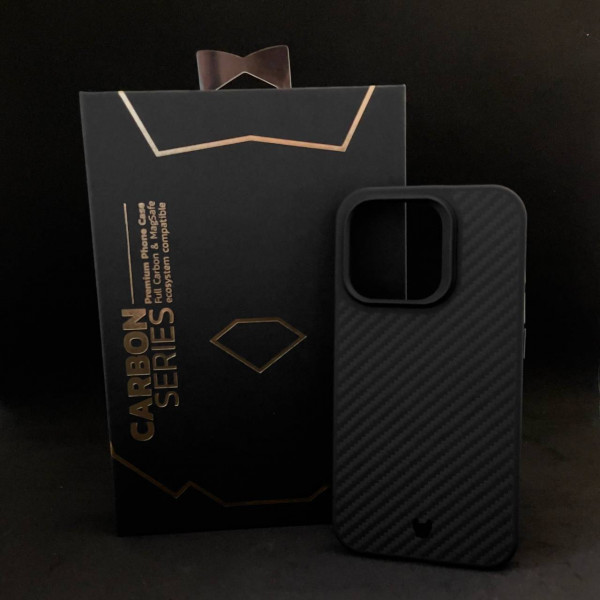 Фото - Чохол для смартфону ILera Carbon Series Full Protection iPhone 15 (iLCS10Bl15)