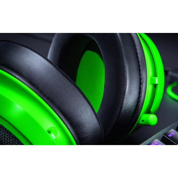 Фото - Гарнітура дротова ігрова Razer Kraken Multi Platform Green (RZ04-02830200-R3M1)