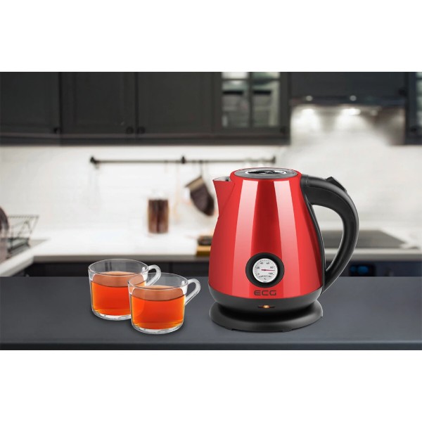 Фото - Электрический чайник ECG RK 1705 Metallico Rosso