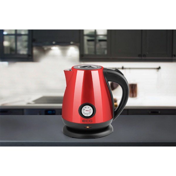 Фото - Электрический чайник ECG RK 1705 Metallico Rosso