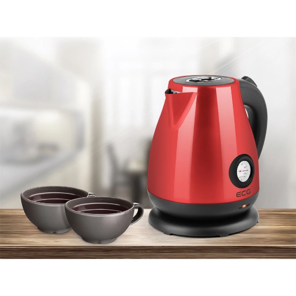 Фото - Электрический чайник ECG RK 1705 Metallico Rosso