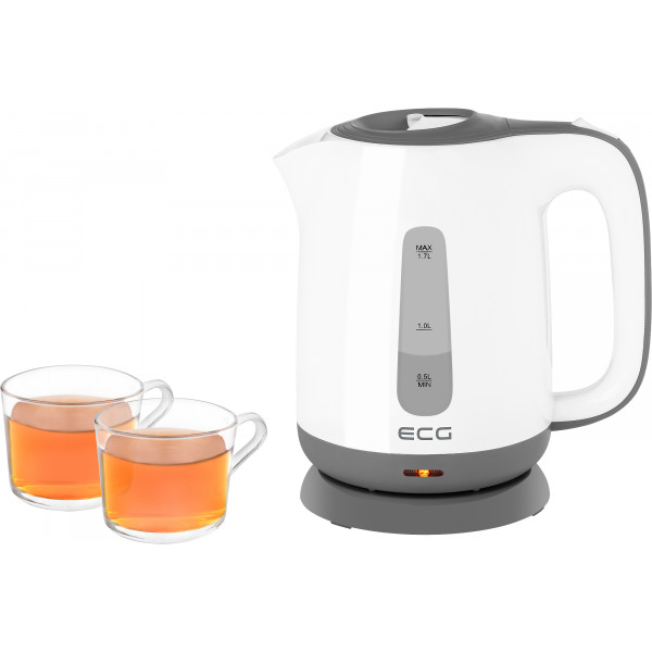 Фото - Електричний чайник ECG RK 1759 Classica Grigio
