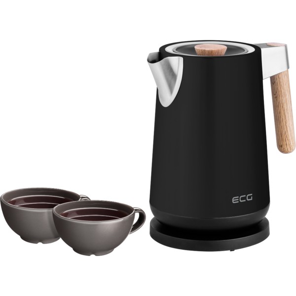 Фото - Електричний чайник ECG RK 1768 Strix Timber Black