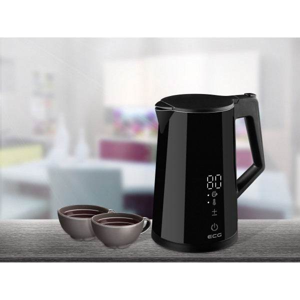 Фото - Электрический чайник ECG RK 1893 Digitouch Black