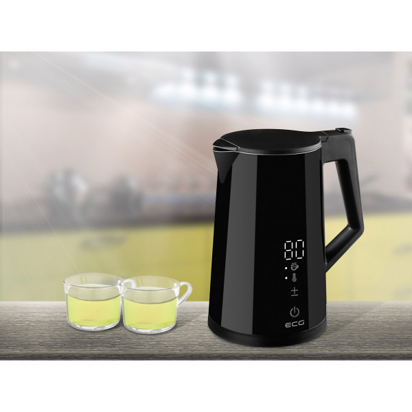 Фото - Электрический чайник ECG RK 1893 Digitouch Black
