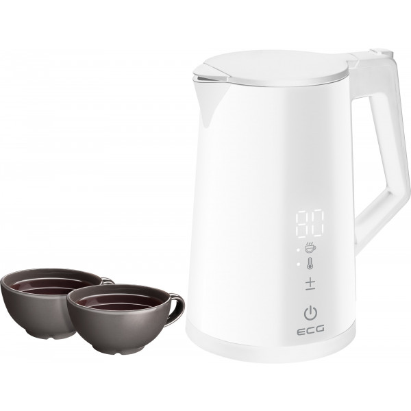 Фото - Электрический чайник ECG RK 1893 Digitouch White