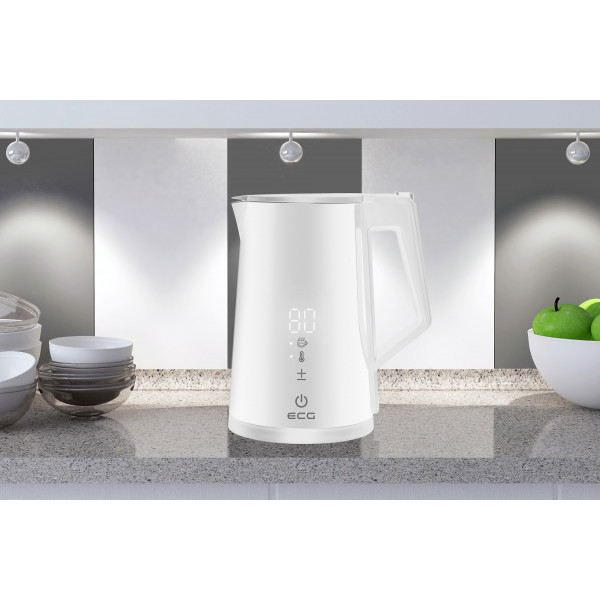 Фото - Электрический чайник ECG RK 1893 Digitouch White
