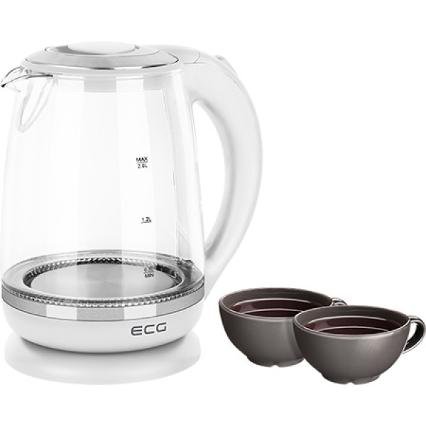 Фото - Електричний чайник ECG RK 2020 White Glass