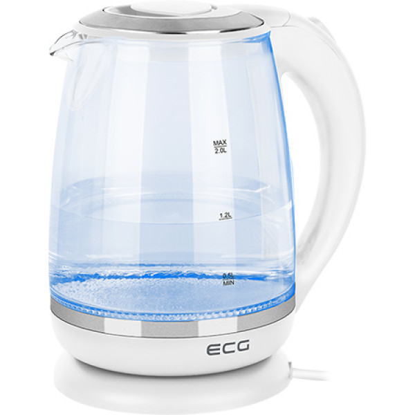 Фото - Електричний чайник ECG RK 2020 White Glass