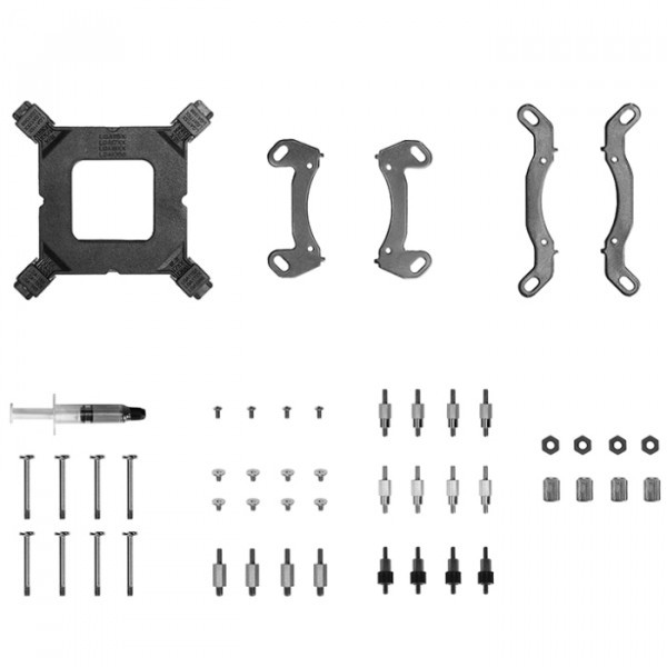 Фото - Водяная система охлаждения Chieftec Iceberg 240 DARK (CLC-240-BLK)