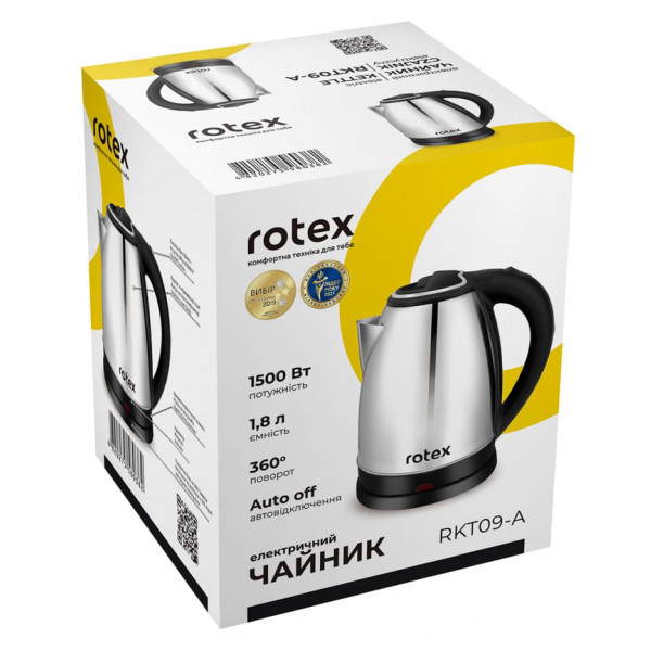 Фото - Электрический чайник Rotex RKT09-A