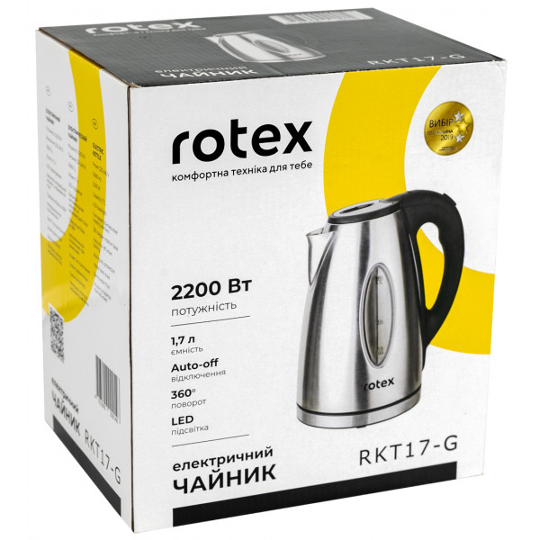 Фото - Електричний чайник Rotex RKT17-G