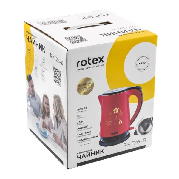 Фото - Электрический чайник Rotex RKT26-R