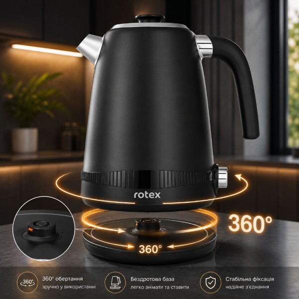 Фото - Електричний чайник Rotex RKT79-B Smart