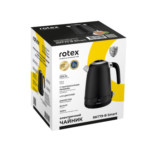 Фото - Електричний чайник Rotex RKT79-B Smart