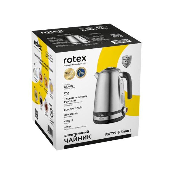 Фото - Електричний чайник Rotex RKT79-S Smart