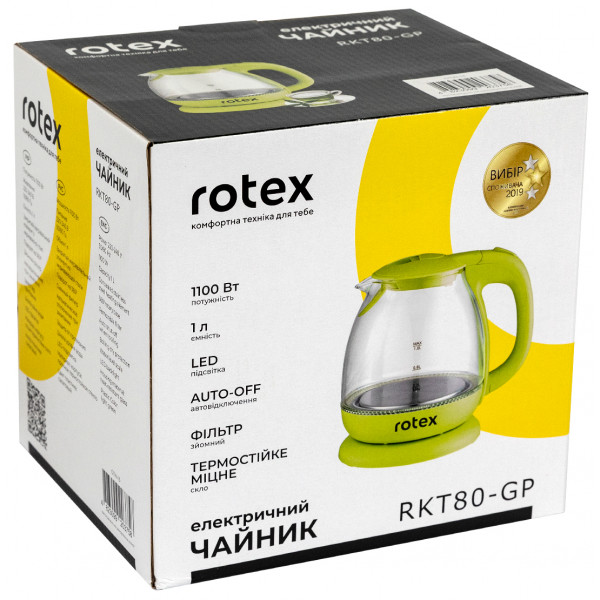 Фото - Электрический чайник Rotex RKT80-GP