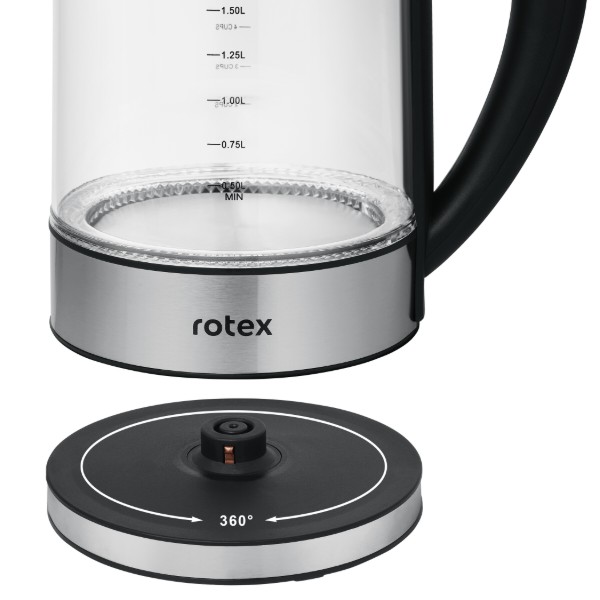 Фото - Електричний чайник Rotex RKT87-SGS