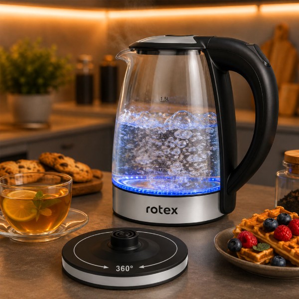 Фото - Электрический чайник Rotex RKT91-GS