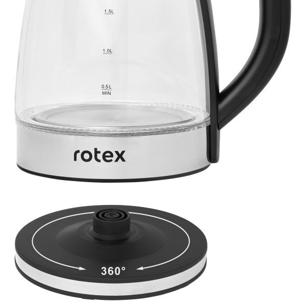 Фото - Електричний чайник Rotex RKT91-GS