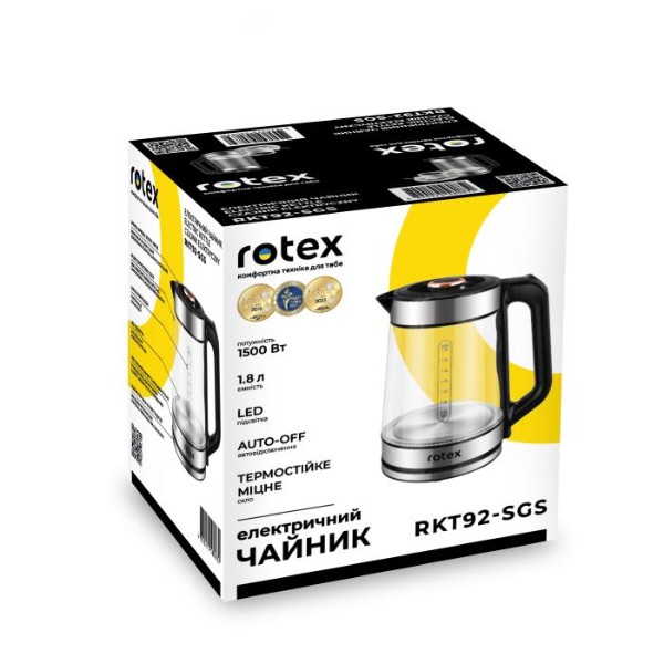 Фото - Электрический чайник Rotex RKT92-SGS