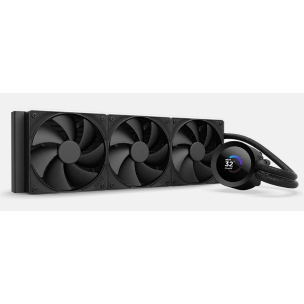 Фото - Водяная система охлаждения NZXT Kraken Plus V2 Black (RL-KN360-B2)