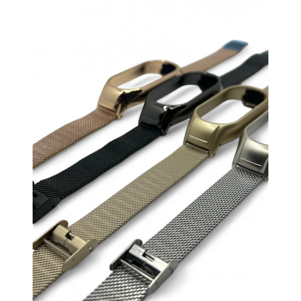 Фото - Ремінець для фітнес-браслета BeCover Metal for Xiaomi Mi Smart Band 9 Silver (711979)