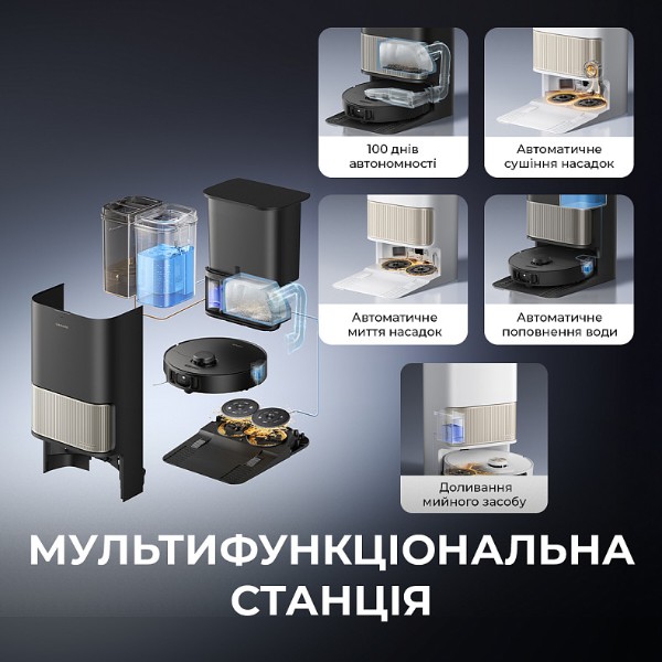Фото - Робот-пылесос моющий Dreame L40S Pro Ultra (RLL74CE-WH)