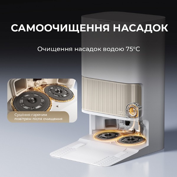 Фото - Робот-пылесос моющий Dreame L40S Pro Ultra (RLL74CE-WH)