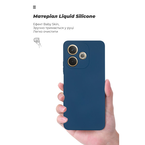 Фото - Чохол для смартфону Armorstandart ICON for OPPO A5 Pro 4G / A5 Pro 5G Camera cover Dark Blue (ARM85596)