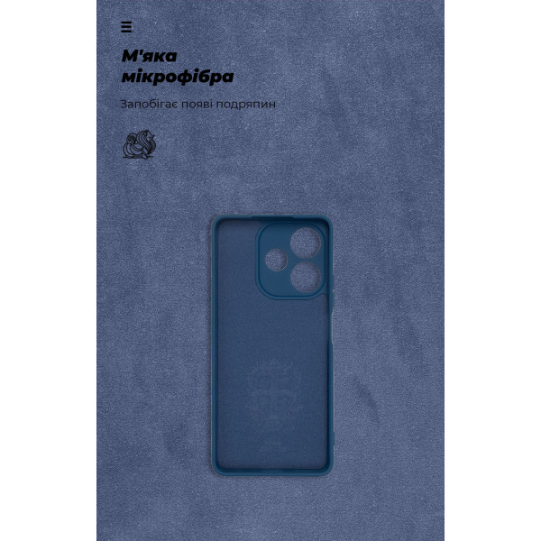 Фото - Чохол для смартфону Armorstandart ICON for OPPO A5 Pro 4G / A5 Pro 5G Camera cover Dark Blue (ARM85596)