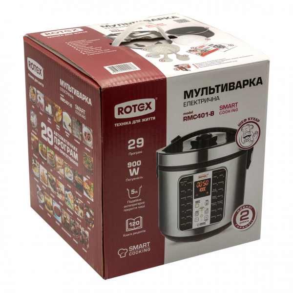 Фото - Уцінка - Мультиварка Rotex RMC401-B #