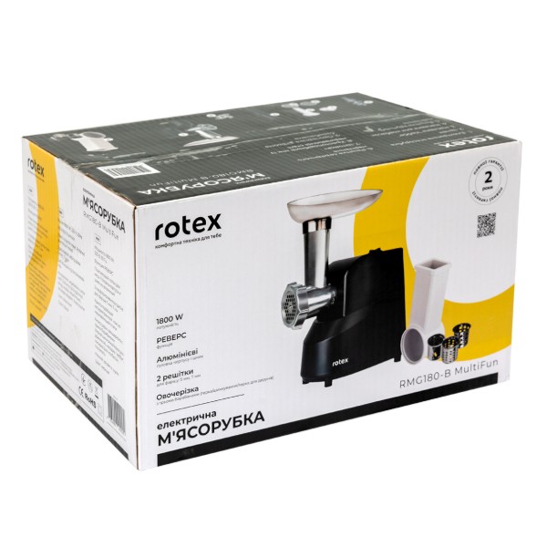 Фото - М'ясорубка Rotex RMG180-B MultiFun