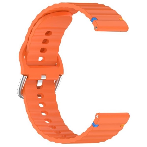 Фото - Ремешок для смарт-часов BeCover Ribbed Tape (20mm) for Samsung Galaxy Watch Active/Active 2 (40/44mm) / Gear S2/S2 Classic / Gear Sport Orange (714255)