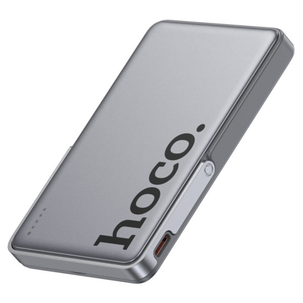 Фото - Батарея мобільна HOCO Q36 Sunlight PD20W Magnetic 5000 mAh Metal Grey (714986)