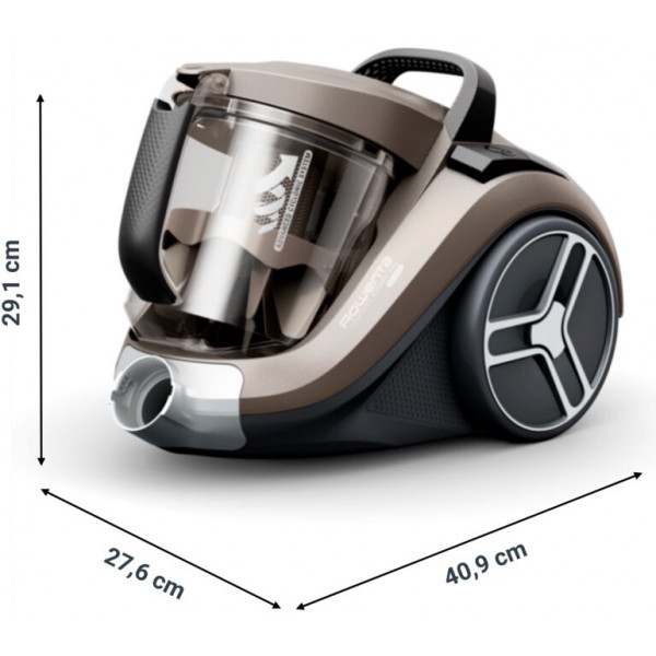 Фото - Пилосос для сухого прибирання без мішка Rowenta RO4B50EA Compact Power XXL