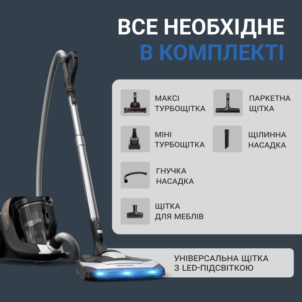 Фото - Пылесос для сухой уборки без мешка Rowenta RO7C89E0 SILENCE FORCE