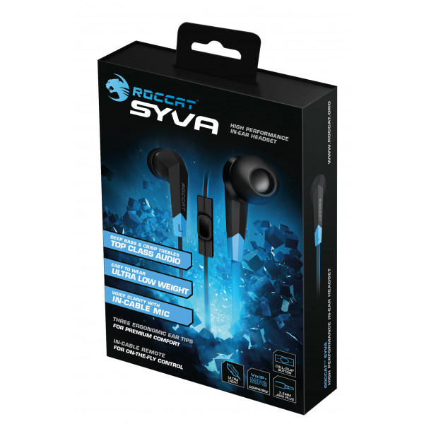 Фото - Наушники Roccat Syva High Performance In-Ear Headset (ROC-14-100)