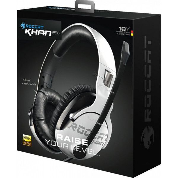 Фото - Гарнитура проводная игровая Roccat Khan Pro White (ROC-14-621)