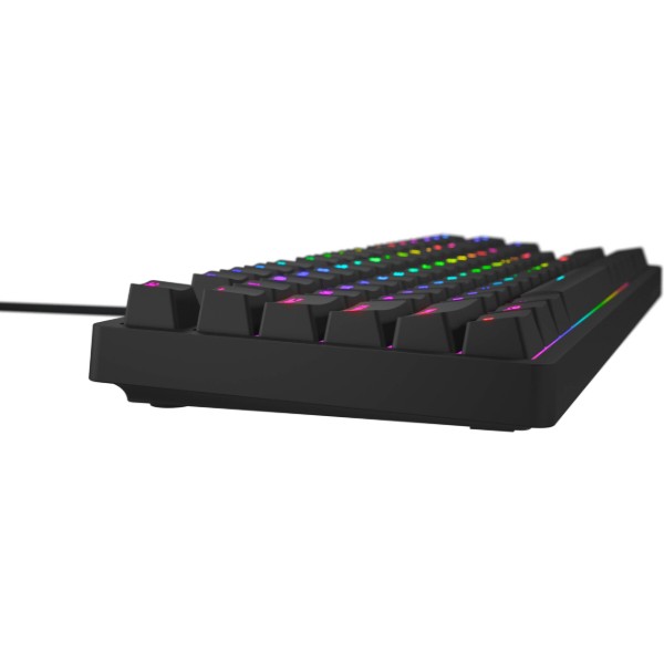 Фото - Клавіатура дротова ігрова Hator Rockfall 2 Mecha TKL Indigo USB Black (HTK-525)