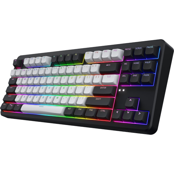 Фото - Клавиатура беспроводная игровая Hator Rockfall 3 Mecha TKL wireless orange (HTK850EU) Black