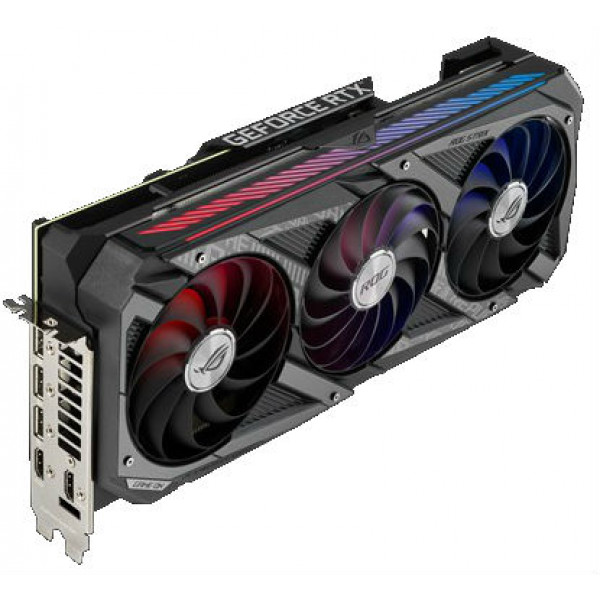Фото - Видеокарта Asus GeForce RTX 3080 ROG Strix OC 10GB GDDR6X 320bit (ROG-STRIX-RTX3080-O10G-GAMING)