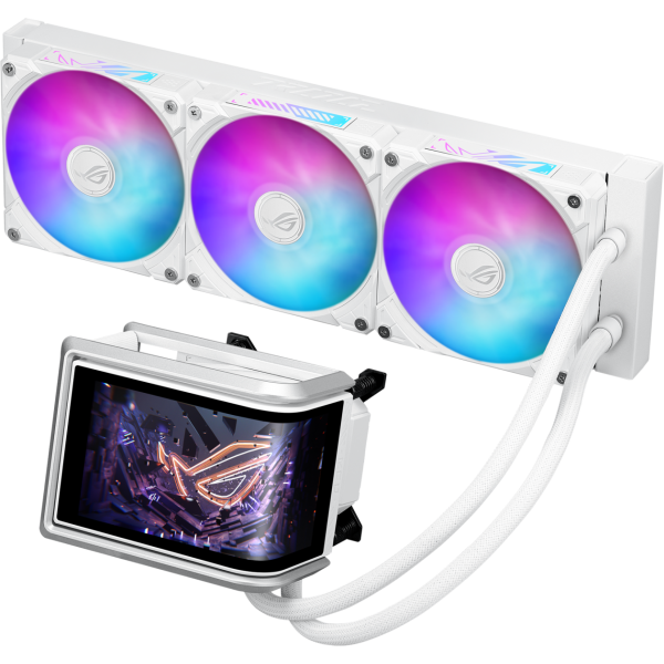 Фото - Водяная система охлаждения Asus ROG Ryuo IV 360 ARGB White (90RC01N2-B0EAY0)