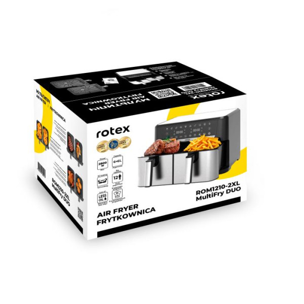 Фото - Мультипечь Rotex ROM1210-2XL MultiFry DUO