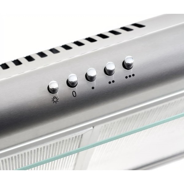 Фото - Витяжка традиційна VENTOLUX ROMA 60 INOX LUX