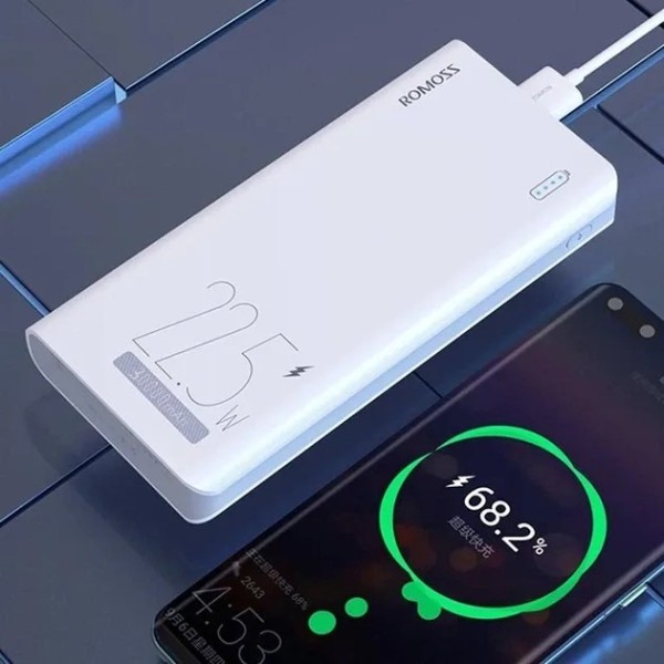 Фото - Батарея мобільна Romoss 30000mAh PHP30 22.5W (PHP30-711-1111H) White
