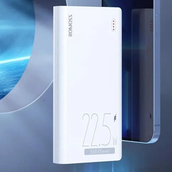 Фото - Батарея мобільна Romoss 30000mAh PHP30 22.5W (PHP30-711-1111H) White